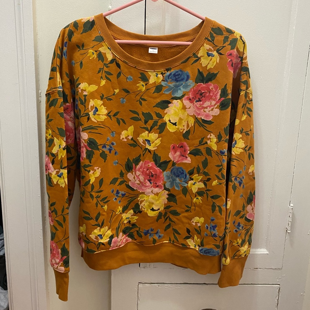 Old Navy Printed Crewneck